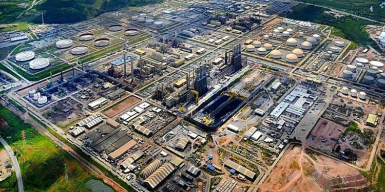 Refinaria Abreu e Lima, em Ipojuca, Pernambuco.