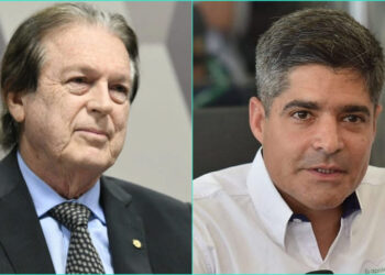 Luciano Bivar (esq) e AMC Neto (dir).