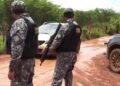 Força Nacional em busca dos fugitivos de Mossoró.