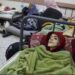 Yazan Kafarneh em sua cama de hospital em Rafah, sul de Gaza, um dia antes de morrer