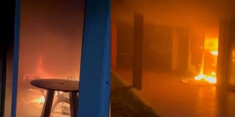 Casas de praia de Antônio Rueda, e da irmã dele foram incendiadas no litoral de Pernambuco