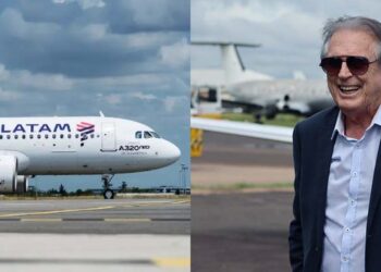 Luciano Bivar volta ao Recife em voo da Latam