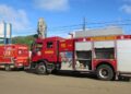 Veículos do Corpo de Bombeiros em Fernando de Noronha