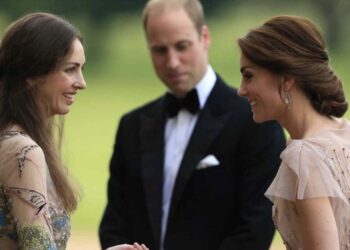 Rose Hanbury, o príncipe William e Kate Middleton,