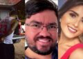 Michel Francisco, o oficial de Justiça Eduardo Lopes e a médica Silvia Helena