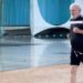 Presidente Lula durante exercícios no Palácio do Planalto