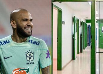 Daniel Alves estava preso no Centro Penitenciário Brians 2