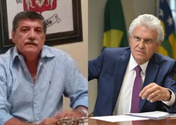 Jorge Caiado (à esq.) é primo do governador Ronaldo Caiado