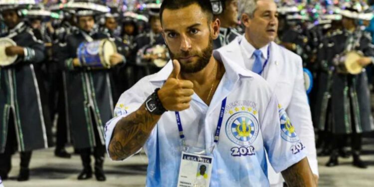 O bicheiro Bernado Bello em operação no Rio de Janeiro.