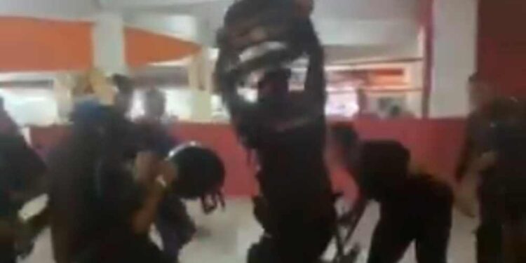 Confusões entre seguranças particulares do Náutico e torcedores são registradas após jogo do Nordestão.