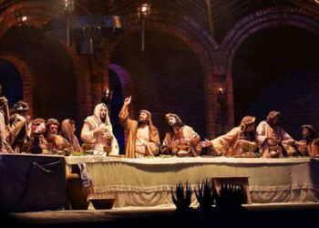 A Paixão de Cristo de Nova Jerusalém de 2024.