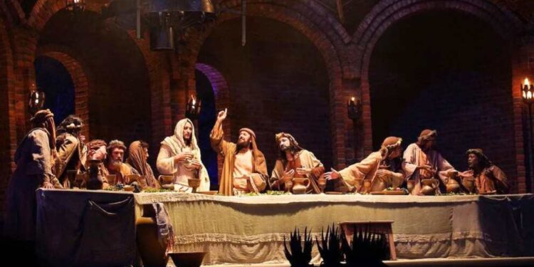 A Paixão de Cristo de Nova Jerusalém de 2024.