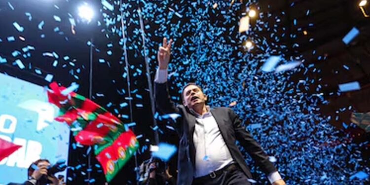 Luís Montenegro, líder da Aliança Democrática (AD)