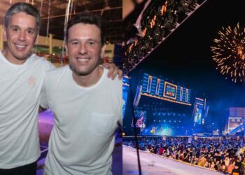 Felipe Carreras e Augusto Acioli, donos da empresa Festa Cheia