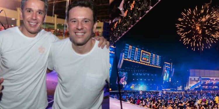 Felipe Carreras e Augusto Acioli, donos da empresa Festa Cheia