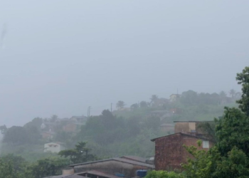 Segundo a Apac, o dia é de chuvas intensas no Estado. Na foto a cidade Barreiros.