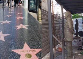 Além da cançada, tribunal está instalando estátuas dos magistrados