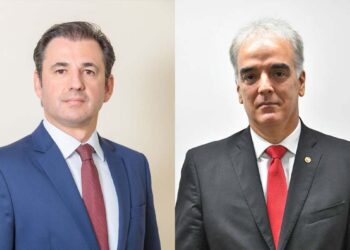 Fernando Ribeiro Lins (OAB-PE) e Marcos Carvalho (MPPE)