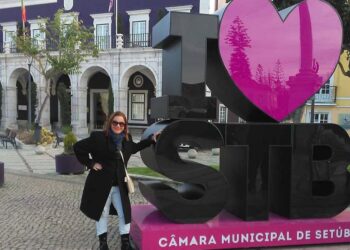 Kilma Fonseca durante visita a Câmara Municipal de Setúbal