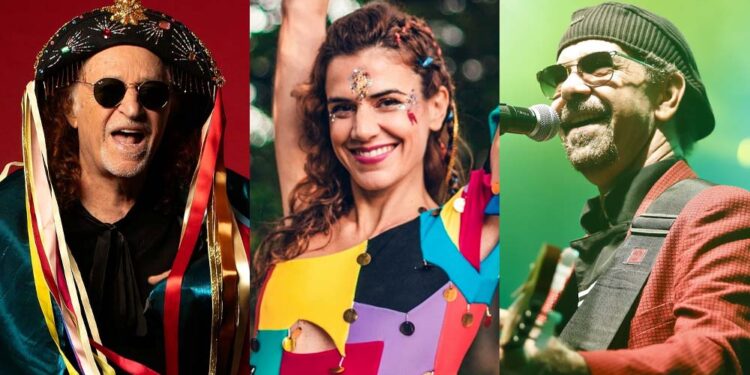 Alceu Valença, Mariana Aydar e Nando Cordel