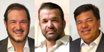 Antônio Rueda, Thiago Brennand e Mendonça Filho