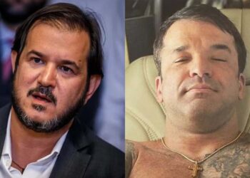 O advogado Antonio Rueda e o empresário Thiago Brennand