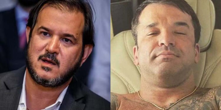 O advogado Antonio Rueda e o empresário Thiago Brennand