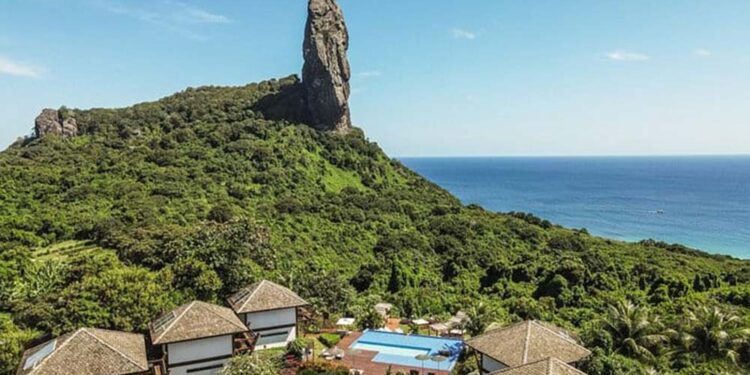 A Pousada Morena é uma das mais luxuosas de Fernando de Noronha