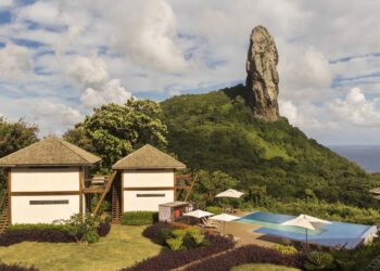 A Pousada Morena é uma das mais luxuosas de Fernando de Noronha