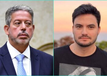 Arthur Lira aciona a Polícia Legislativa contra Felipe Neto por ofensa.