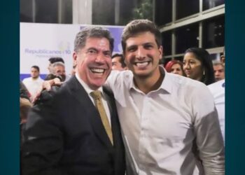 Lula Cabral e João Campos.