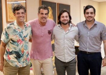 Daniel Coelho, Álvaro Garnero, Rodrigo Carvalheira e Eduardo Loyo (Esq. para dir.)