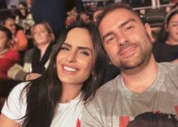 Natália Schincariol e Luis Claudio, filho mais novo de Lula acusado de agressões.