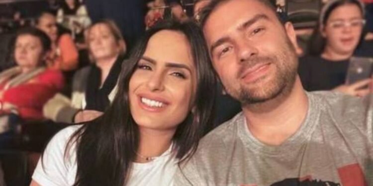 Natália Schincariol e Luis Claudio, filho mais novo de Lula acusado de agressões.