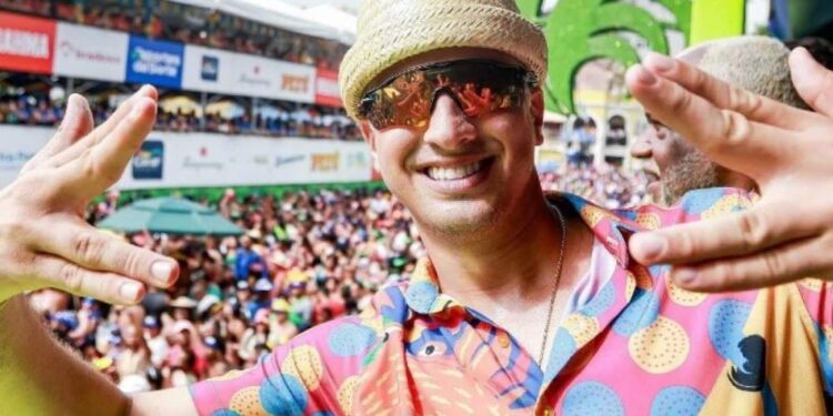 João Campos durante os dias de festas.