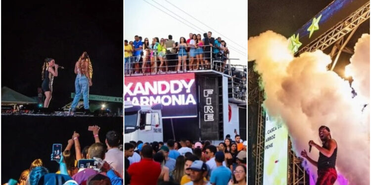 A verba repassada por indicação do Congresso ao caixa das prefeituras pagou pelos shows dos artistas