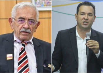 Yves Ribeiro (à esquerda); Junior Matuto (à direita)