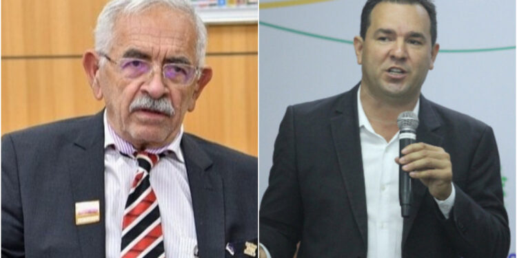 Yves Ribeiro (à esquerda); Junior Matuto (à direita)