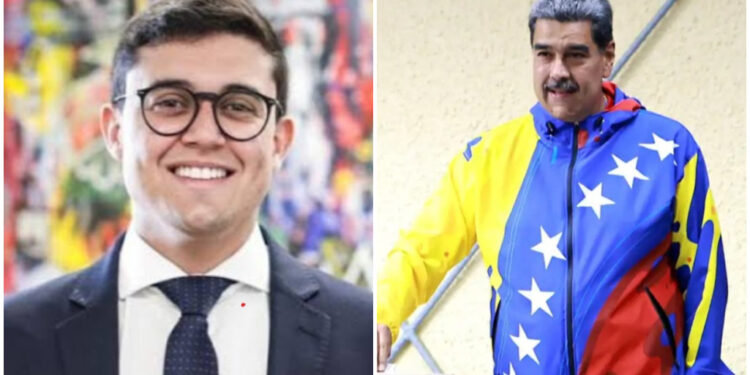 o PCdoB, partido de Victor Marques (à esq.), candidato a vice-prefeito com João Campos(PSB), reconheceu e felicitou o líder bolivariano pela vitória