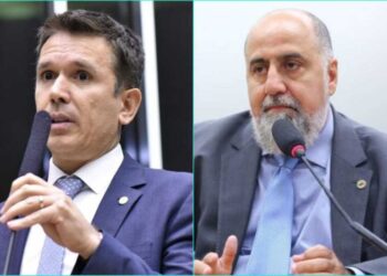 O deputado federal Felipe Carreiras (PSB) e José Manssur