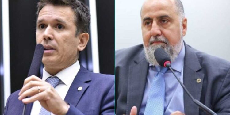 O deputado federal Felipe Carreiras (PSB) e José Manssur