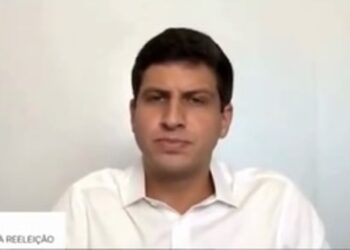 O pré-candidato à reeleição para prefeito do Recife participou da sabatina promovida pela Folha e UOL,