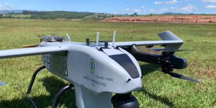 Drone Nauru 1000c adquirido pelo Exército com a empresa Xmobots
