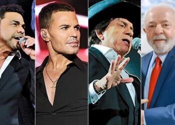 Zezé di Camargo; Eduardo Costa; Chitãozinho; Lula