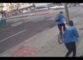 Após o roubo, Santucci, que também é triatleta, saiu correndo atrás do ladrão