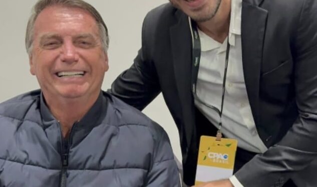 Gilson FIlho se encontrou com o ex-presidente quando Bolsonaro visitou o Recife