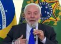 O presidente se dirigiu a Fernando Haddad, ministro da Fazenda, e disse que o dado era uma “notícia triste”