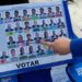 Fotos de Maduro, que aparece por 13 partidos, ocupam toda a primeira linha e parte da segunda