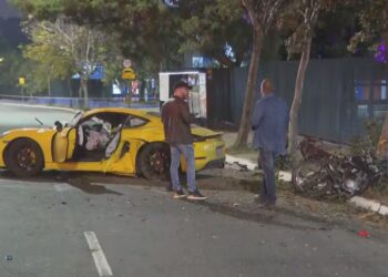 Igor Sauceda, empresário de 27 anos, perseguiu e jogou seu carro contra uma moto conduzida por Pedro Figueiredo, de 21 anos