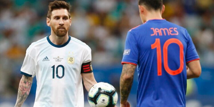 Messi e James Rodriguez se enfrentam na grande final da América.